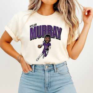 Kyler Murray Minnesota Vikings NFL Number 1 Caricature T-Shirt