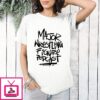 Major Wrestling Figure Podcast Graffiti Painted T-Shirt