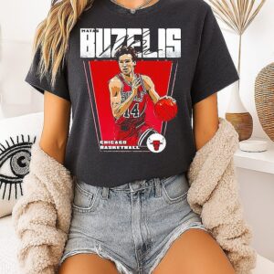 Matas Buzelis Chicago Bulls Premiere Signature T-Shirt