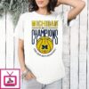 Michigan Men’s Basketball 2025-2026 Big Ten Regular Season Champions T-Shirt