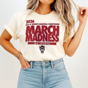 Nc State Basketball 2026 NCAA Di Women’s Basketball Championship March Madness T-Shirt