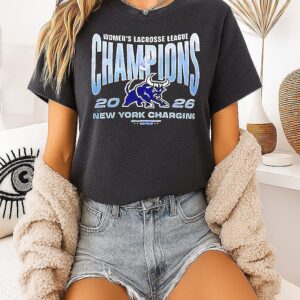 New York Charging 2026 Women’s Lacrosse Lexus Champions T-Shirt