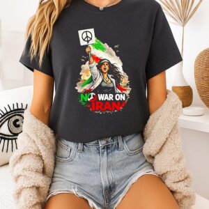 No War On Iran Womens Protest T-Shirt