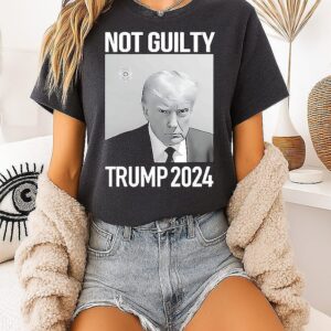 Not Guilty Donald Trump 2024 T-Shirt