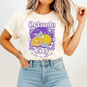 Orlando City Rain Or Shine Graphic T-Shirt