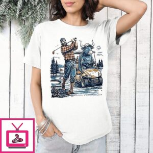 Paul Babe Golfing Min Golf T-Shirt