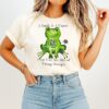 Peace Frog Online Ceramics A Smile Is A Curve That Can Set Alot Of Things Straight T-Shirt