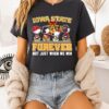 Peanuts X Iowa State Cyclones Forever Fan Not Just When We Win Cartoon Characters T-Shirt