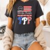 Philadelphia Phillies Mlb We The People Est 1776 Flag T-Shirt