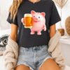 Piggy Bank With Beer Save Money T-Shirt