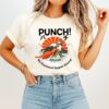 Punch The Monkey My Emotional Support Animal Mount Fuji Retro T-Shirt