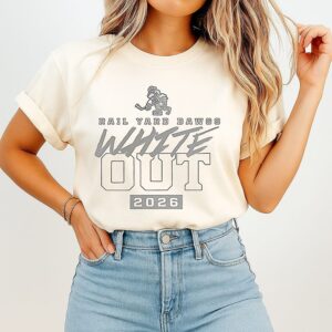 Rail Yard Dawgs White Out 2026 T-Shirt