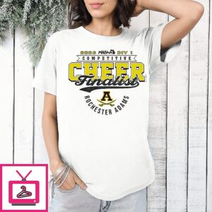Rochester Adams Highlanders 2026 Mhsaa Cheer D1 Finalist Logo T-Shirt