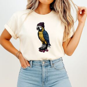 Roller Skating Parrot T-Shirt