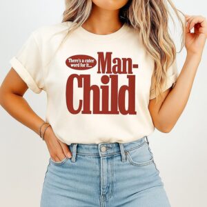 Sabrina Carpenter Manchild There’s A Cuter Word For It T-Shirt