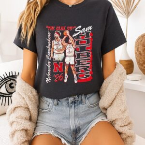 Sam Hoiberg Nebraska Cornhuskers The Glue Guy ’26 T-Shirt