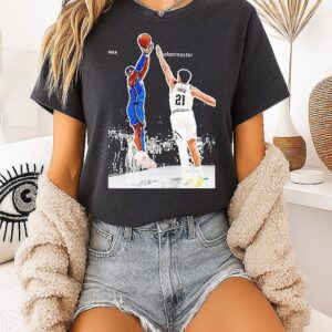 Shai Gilgeous-Alexander Okc Thunder Vs Jones 21 Graphic T-Shirt