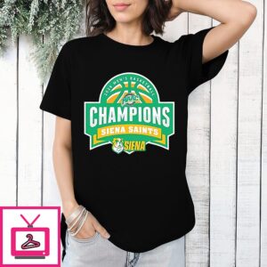Siena Saints 2026 Men’s Basketball Champions T-Shirt