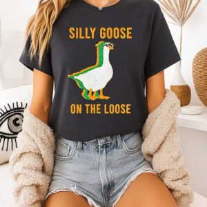 Silly Goose On The Loose Retro T-Shirt