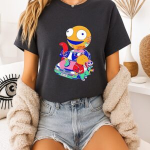 Smiling Friends Cartoon T-Shirt