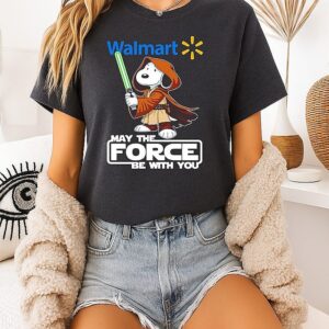 Snoopy Walmart May The Force Be With You T-Shirt