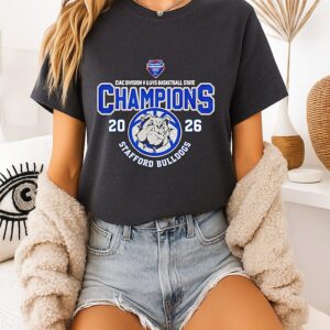 Stafford Bulldogs Ciac Division Champions 2026 T-Shirt