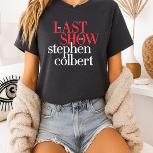 Stephen Colbert Last Show Stephen Colbert Thanks For Watching T-Shirt