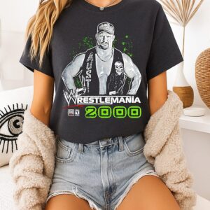 Stone Cold Wwf Wrestlemania 2000 T-Shirt