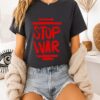 Stop War 2026 Text T-Shirt