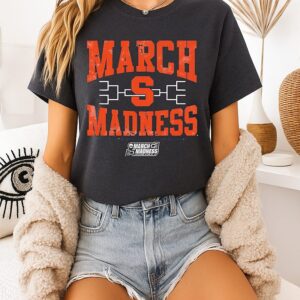 Syracuse Orange Wbb 2026 March Madness Logo T-Shirt