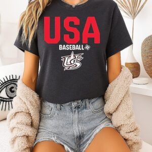 Tarik Skubal USA Baseball Logo ’26 T-Shirt