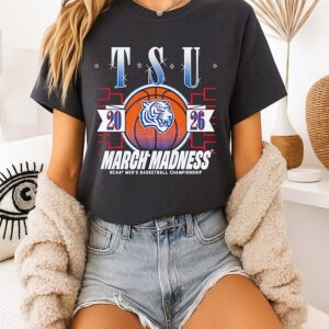 Tennessee State Tigers Mbb 2026 March Madness Logo T-Shirt