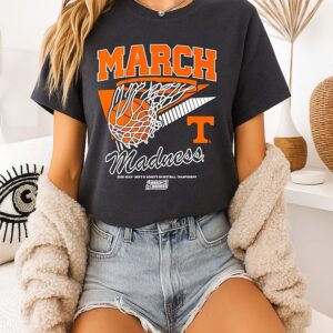 Tennessee Volunteers Mbb & Wbb 2026 March Madness Retro Swish T-Shirt