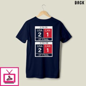 That’s Just American Hockey Scoreboard T-Shirt