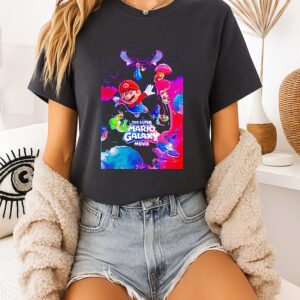 The Super Mario Galaxy Movie Epic Cosmic Adventure T-Shirt