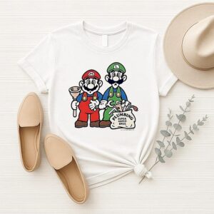 The Tonight Show Charlie Day Nintendo Super Mario T-Shirt