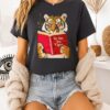 Tiger Reading Go Get ’em Tiger Book T-Shirt