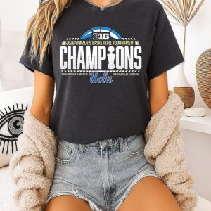 UCLA Women’s Basketball Big Ten Women’s Basketball Tournament 2026 Champions T-Shirt