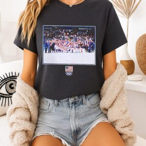 US Men’s Olympic Hockey Medal Moment T-Shirt