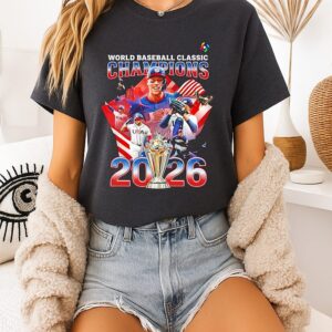 USA Baseball 2026 World Baseball Classic Champions T-Shirt