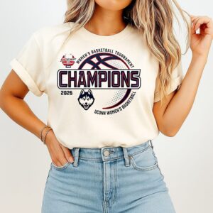 Uconn Huskies 2026 Big East Women’s Basketball Tournament Champions Classic T-Shirt