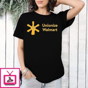 Unionize Walmart Logo T-Shirt