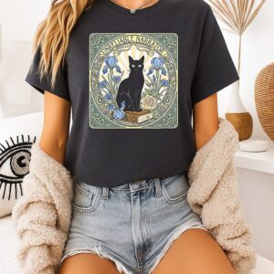 Unreliable Narrator Black Cat T-Shirt