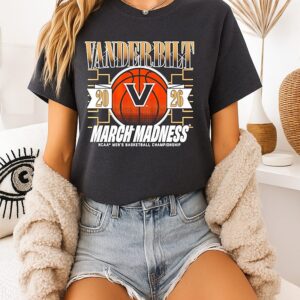 Vanderbilt Commodores Mbb 2026 March Madness Logo T-Shirt