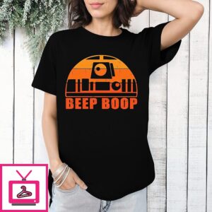 Vintage Beep Boop R2-D2 Star Wars Vintage T-Shirt