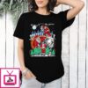 Violence Santa Claus Merry F Christmas T-Shirt