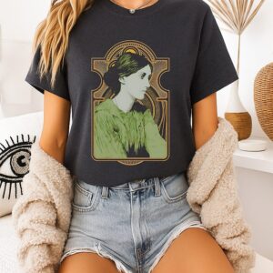 Virginia Woolf Portrait Art Nouveau T-Shirt