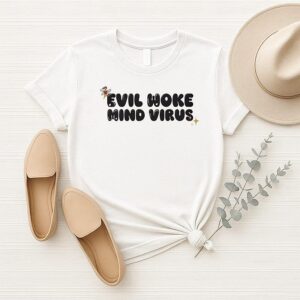 Vivian Wilson Evil Woke Mind Virus T-Shirt