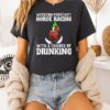 Weekend Forecast Horse Racing Chance Of Drinking Funny Horse T-Shirt