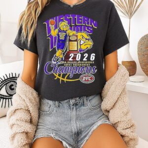 Western Illinois Basketball 2026 Ohio Valley Conference Tournament Champions T-Shirt